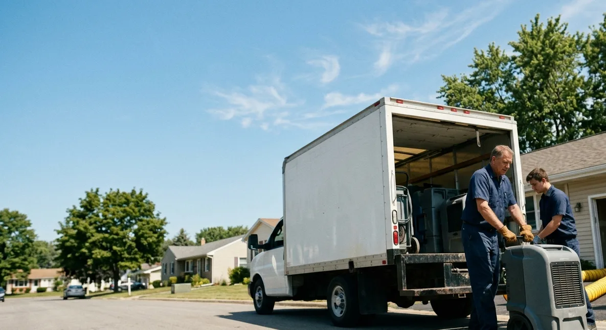 Water Damage Cleanup in Winnebago, IL near me